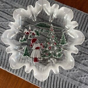 Mikasa Holiday Landscape Serving platter